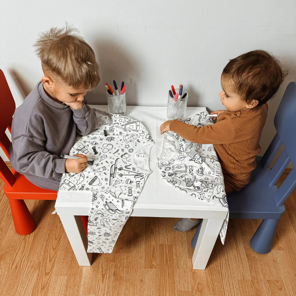 Pigiama per bambini "Colorami" – Animali Safari (dai 4 anni)