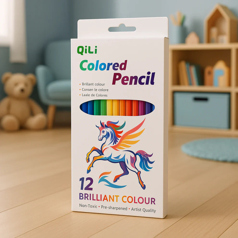 Set di 12 matite colorate (dai 12 mesi)