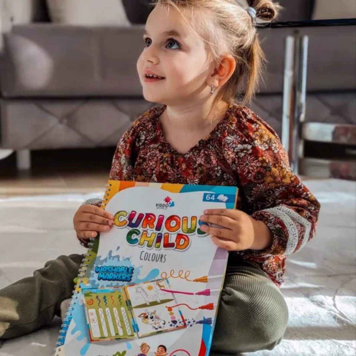 Super pacchetto SMART KID – 3x quaderni cancellabili per imparare a scrivere, riutilizzabili (Totale 192 pagine, 2–6 anni)