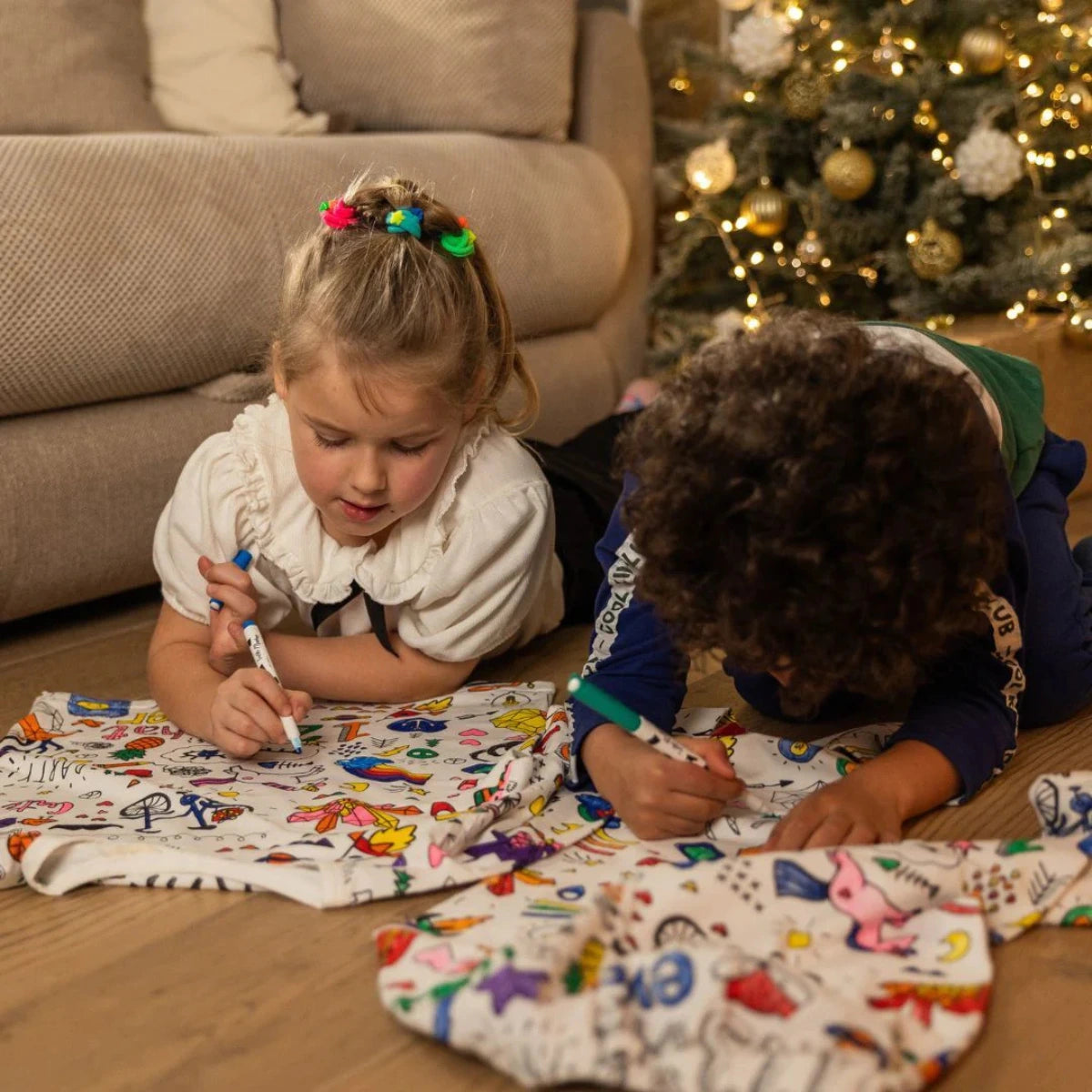Pigiama bambino/a due pezzi Colorami – Inverno (4+ anni)