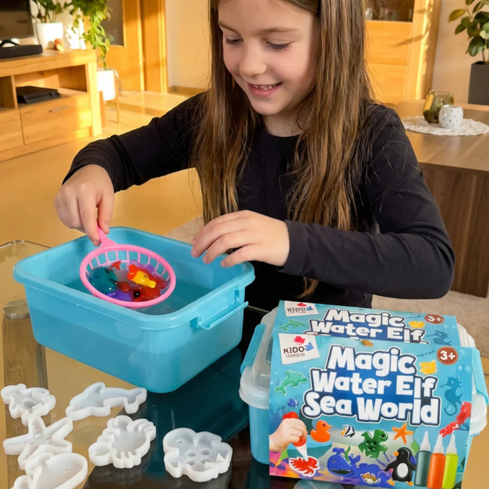 Magici Folletti d’Acqua | Mondo Marino | 4, 8 o 12 colori | per bambini 3+