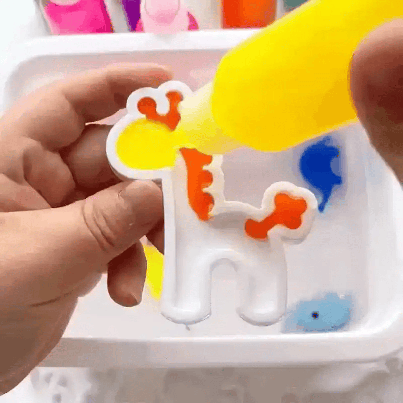 Gel magico per creare folletti d'acqua – 4, 8 o 12 colori (2+ anni)