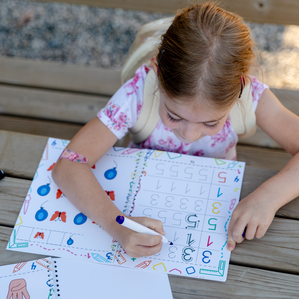 Libro di esercizi di matematica Curious Child (6+ anni)