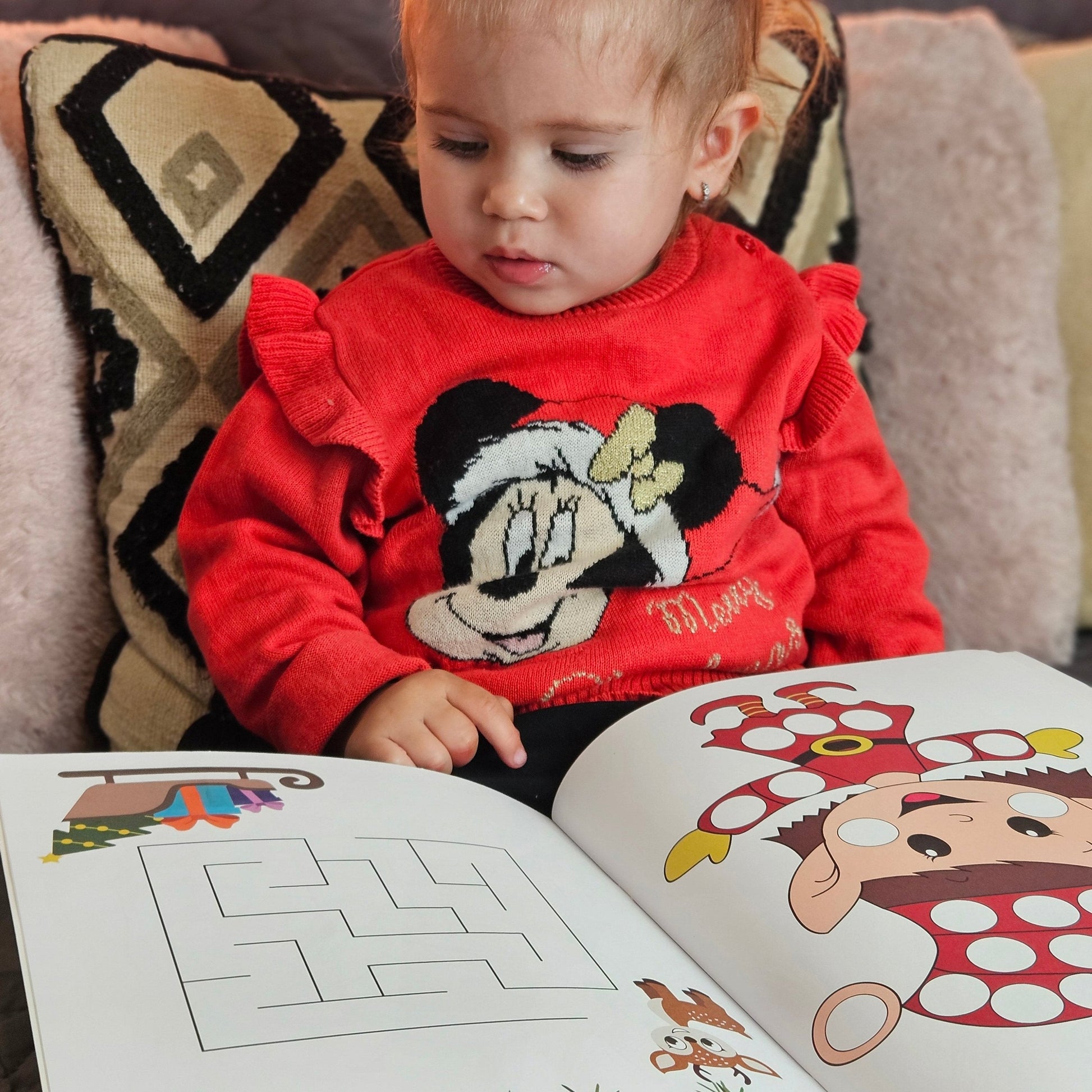 Edizione limitata! Libro da colorare di Natale (2+ anni)