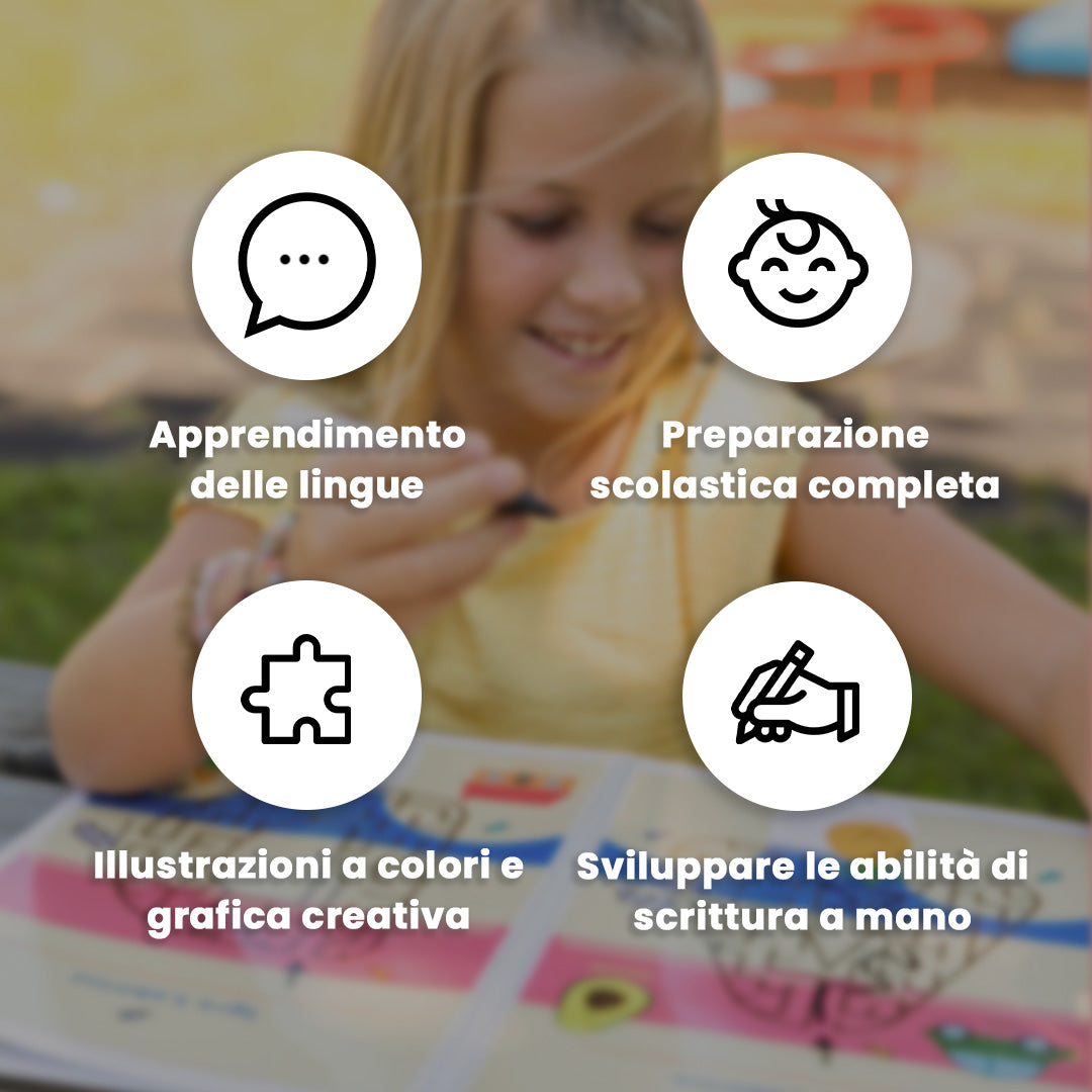Quaderno dell'Alfabeto Italiano