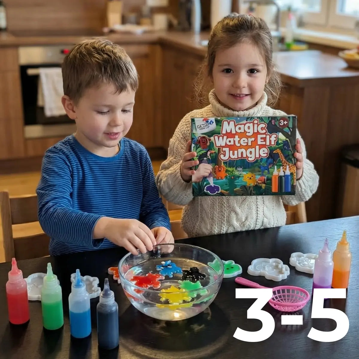 Creativi curiosi: 3–5 anni