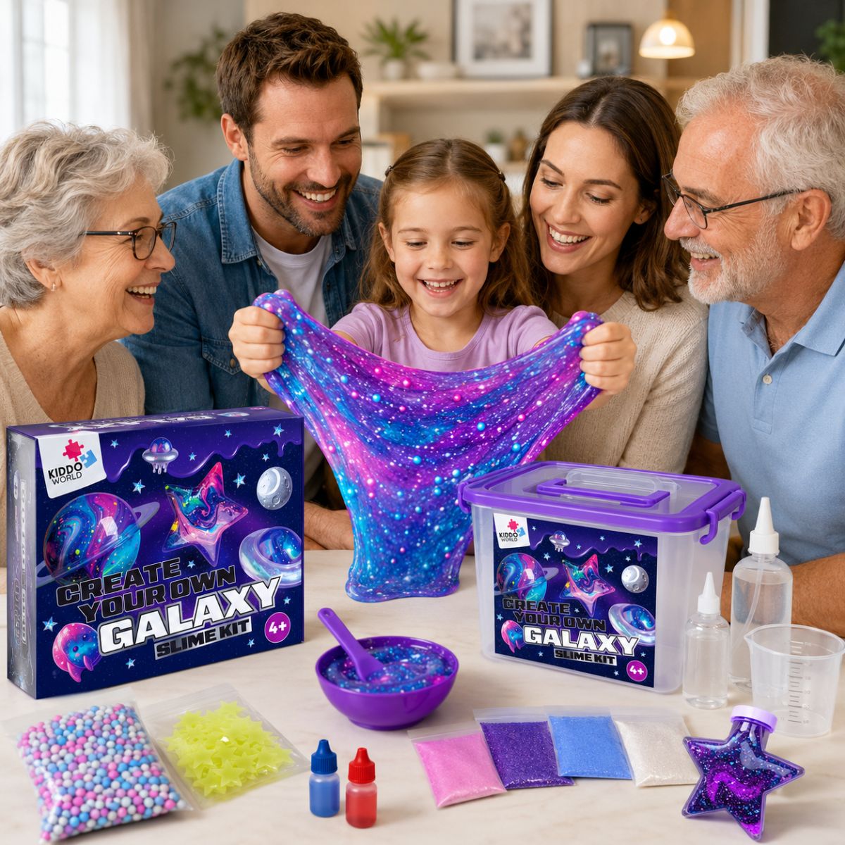DIY Slime Squishies – Galassia (4+ anni)