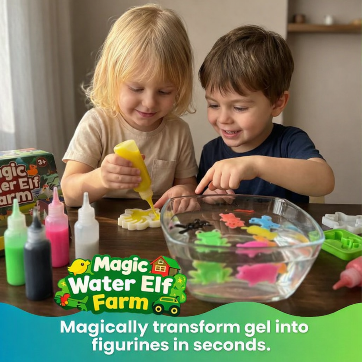 Creature Magiche d’Acqua – Animali della Fattoria (3+ anni)