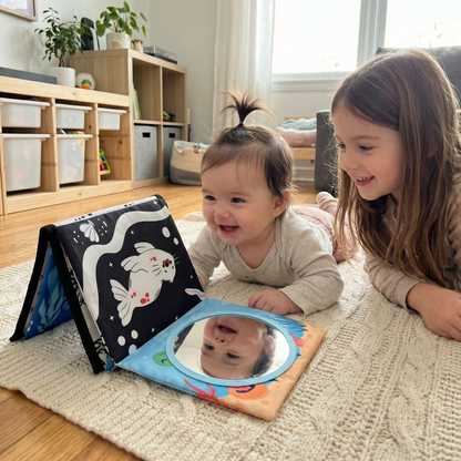 Giocattolo Sensoriale per il Tummy Time con Suono | 0-12 mesi