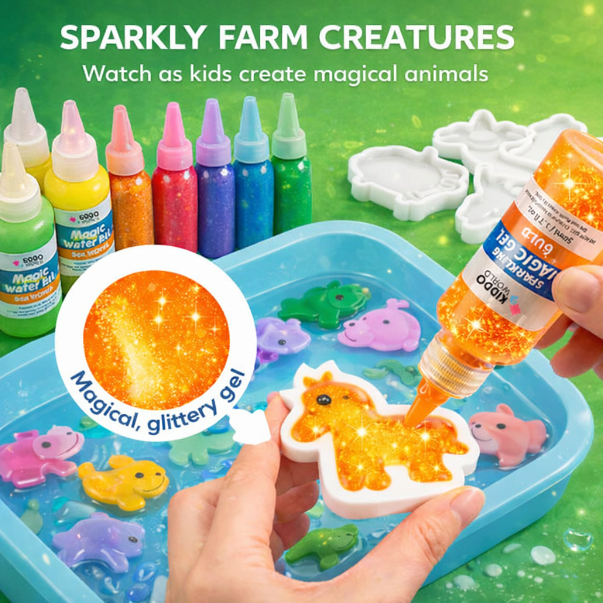 Creature Magiche d’Acqua – Animali della Fattoria (3+ anni)