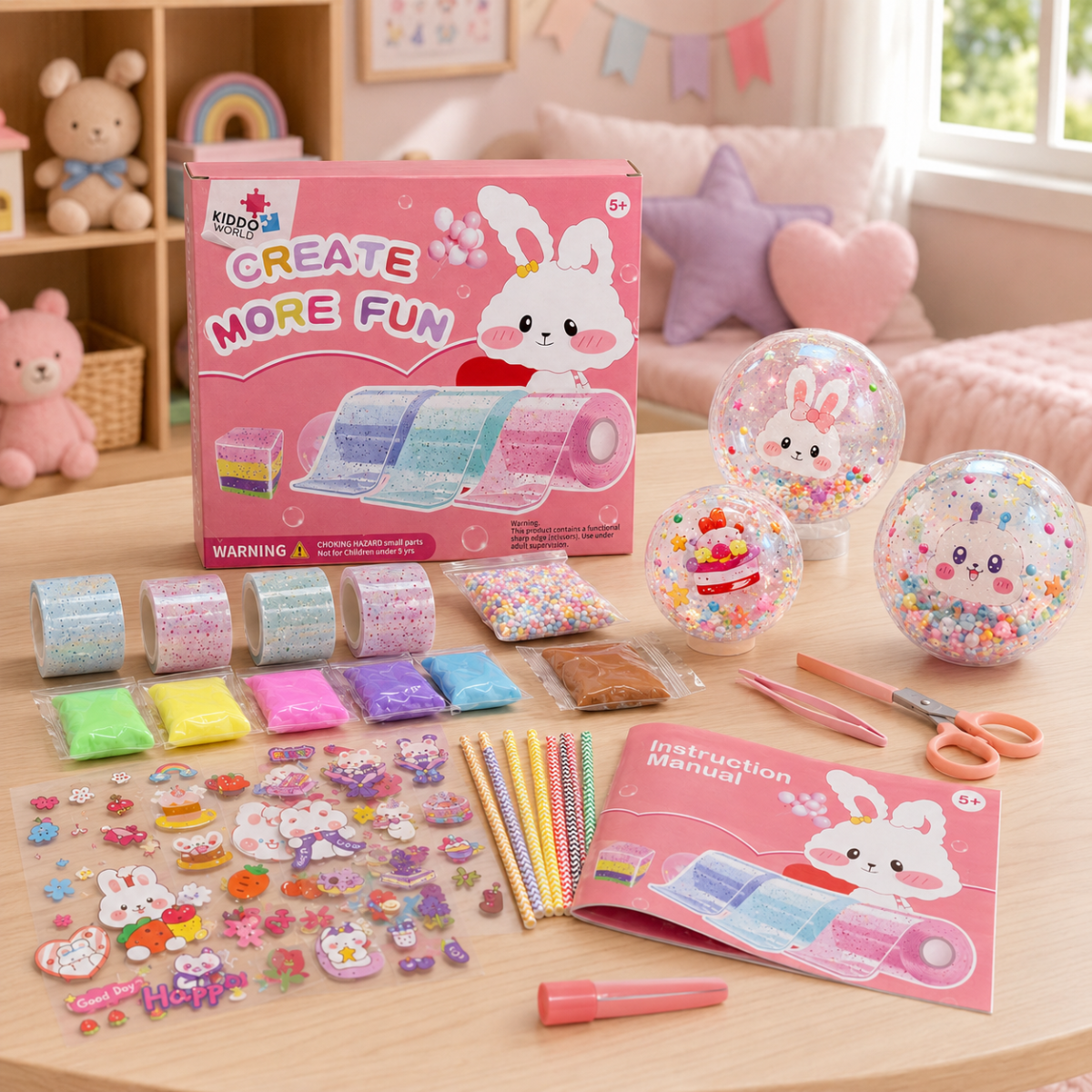 Kit DIY Bubble Squishies da 41 pezzi (4+ anni)