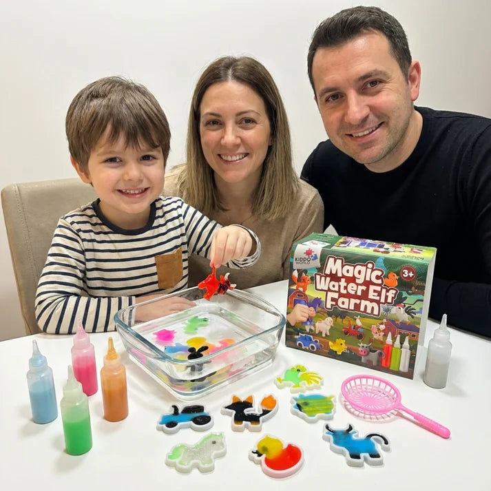 Creature Magiche d’Acqua – Mega Bundle 3 in 1 | Mare, Giungla e Fattoria (3+ anni)
