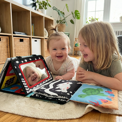 Giocattolo Sensoriale per il Tummy Time con Suono | 0-12 mesi