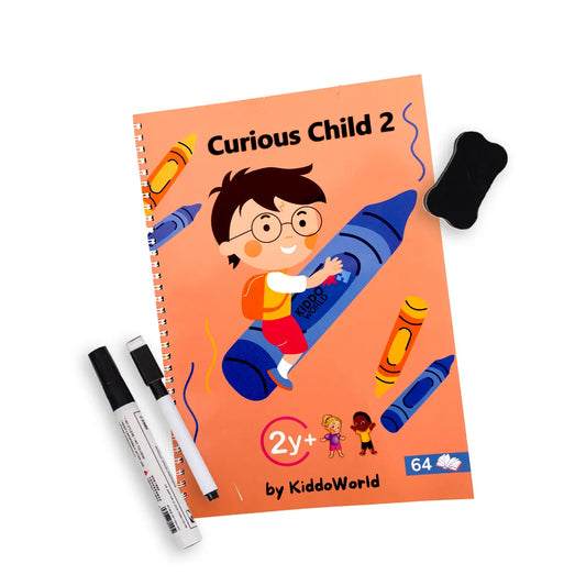 Libro di esercizi Montessori Curious child 2