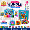 PACCHETTO TOPSELLER: Magic Water Squishies & Pom Pom Kit
