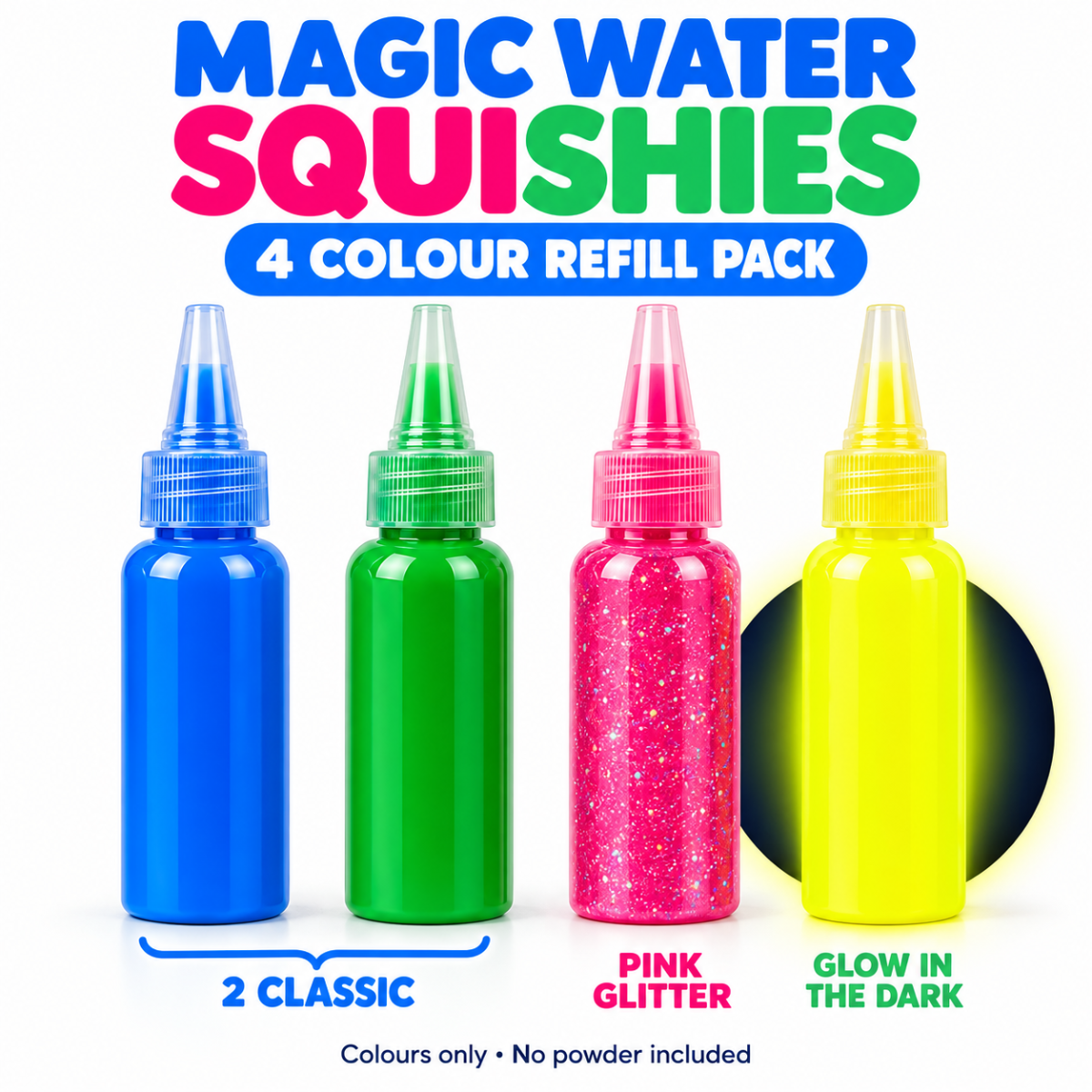 Set di 4 gel colorati