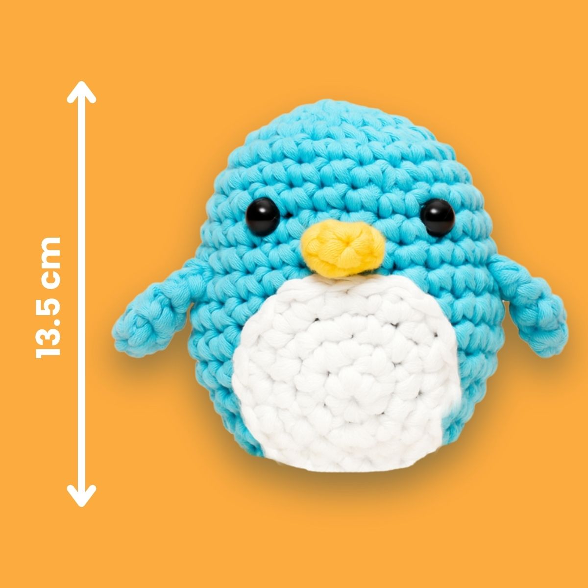 Kit di uncinetto per principianti | Pinguino Oli | per bambini (10+) e adulti