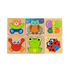 Puzzle di legno Montessori Foresta - Foresta