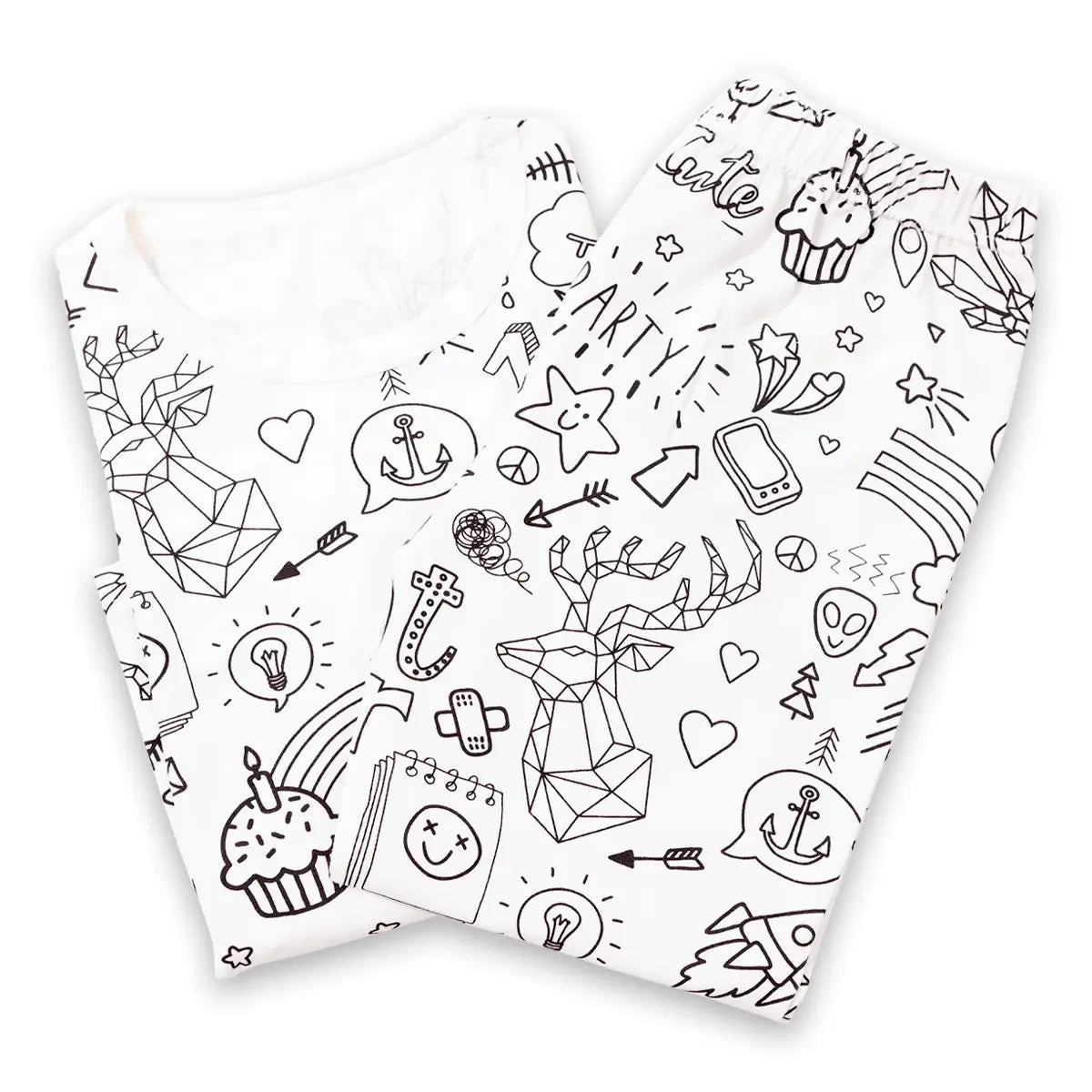 Pigiama bambino/a due pezzi Colorami – Inverno (4+ anni)