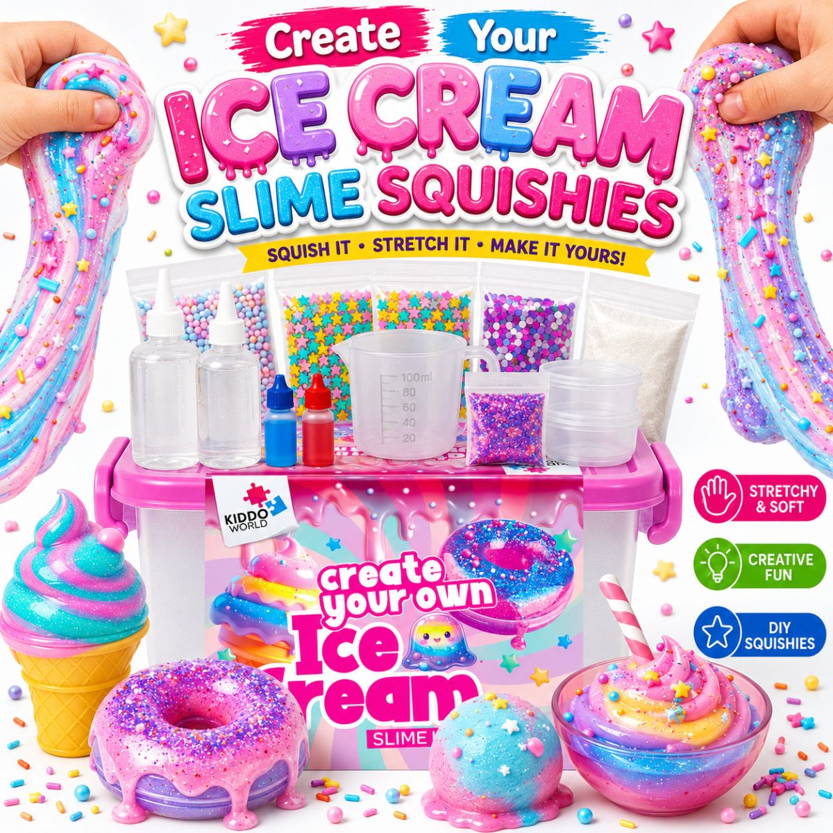 DIY Slime Squishies – Gelato (4+ anni)