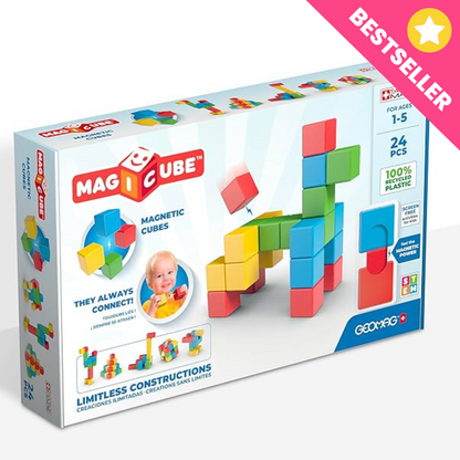 Set di 32 blocchi magnetici (3+ anni)