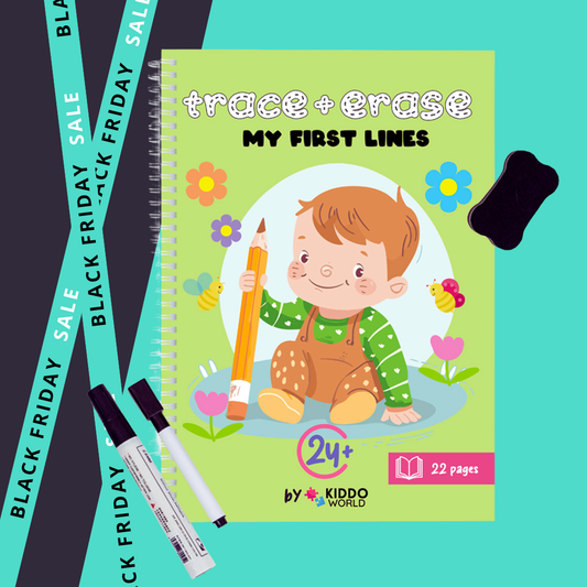 SCRIVI & CANCELLA: My First Lines (2+ anni)