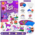 Foil Fun: Unicorni e Principesse – Crea opere scintillanti senza colla e senza disordine! (4+ anni)
