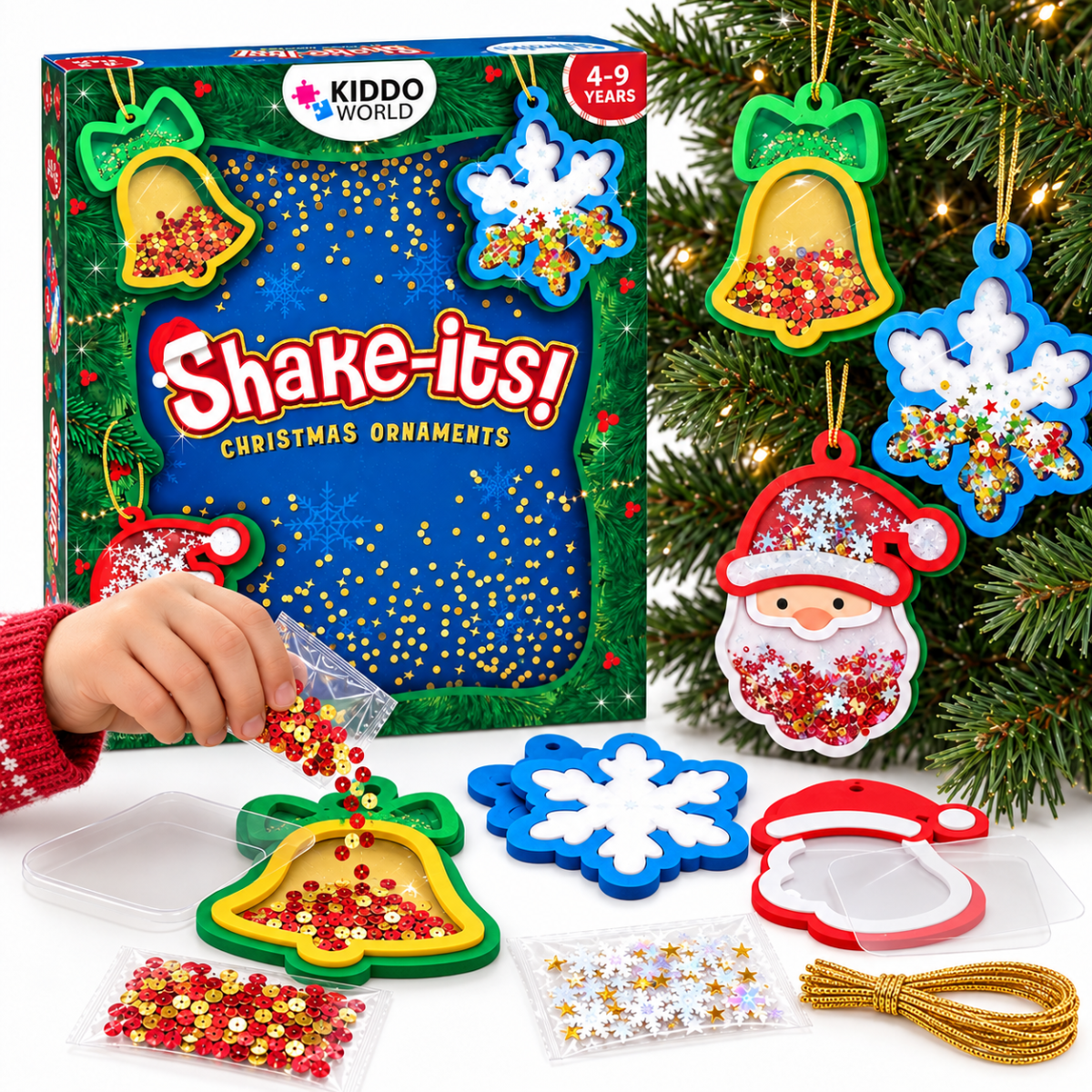 Shake-Its – Kit creativo per realizzare decorazioni festive (4+ anni)