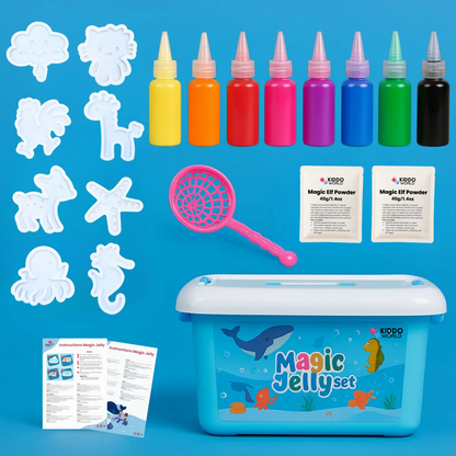 Gel magico per creare folletti d'acqua – 4, 8 o 12 colori (2+ anni)