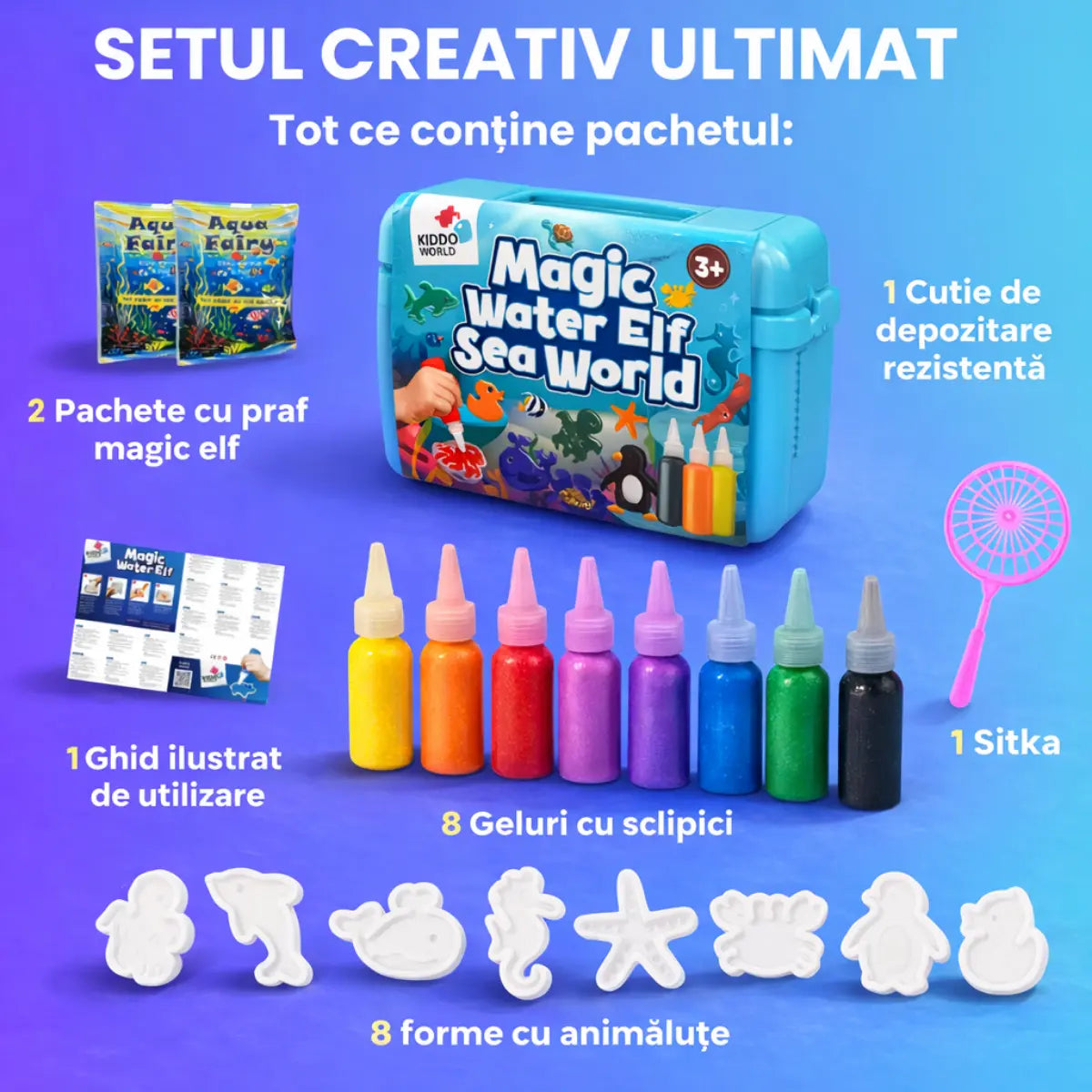 Creature Magiche d’Acqua – Mondo Marino (3+ anni)