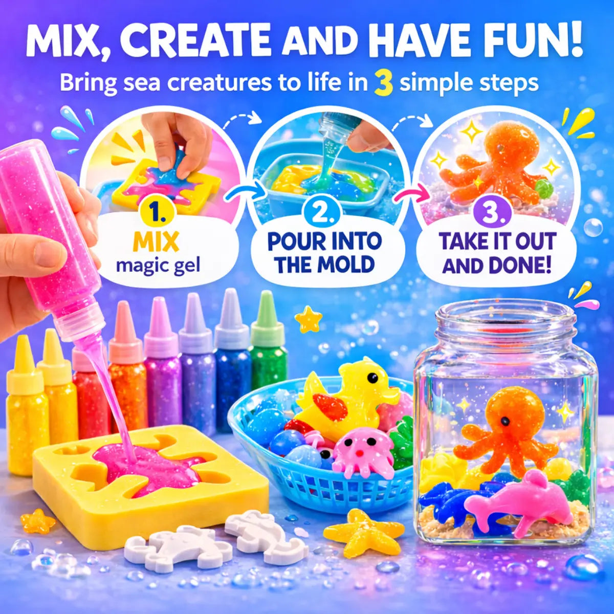 Creature Magiche d’Acqua – Mondo Marino (3+ anni)