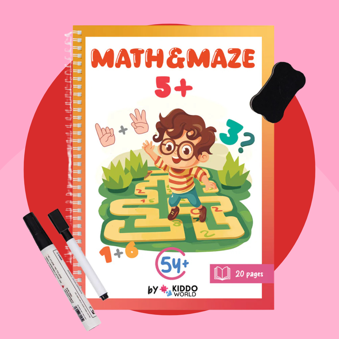 Libro di esercizi Maze (5+ anni)