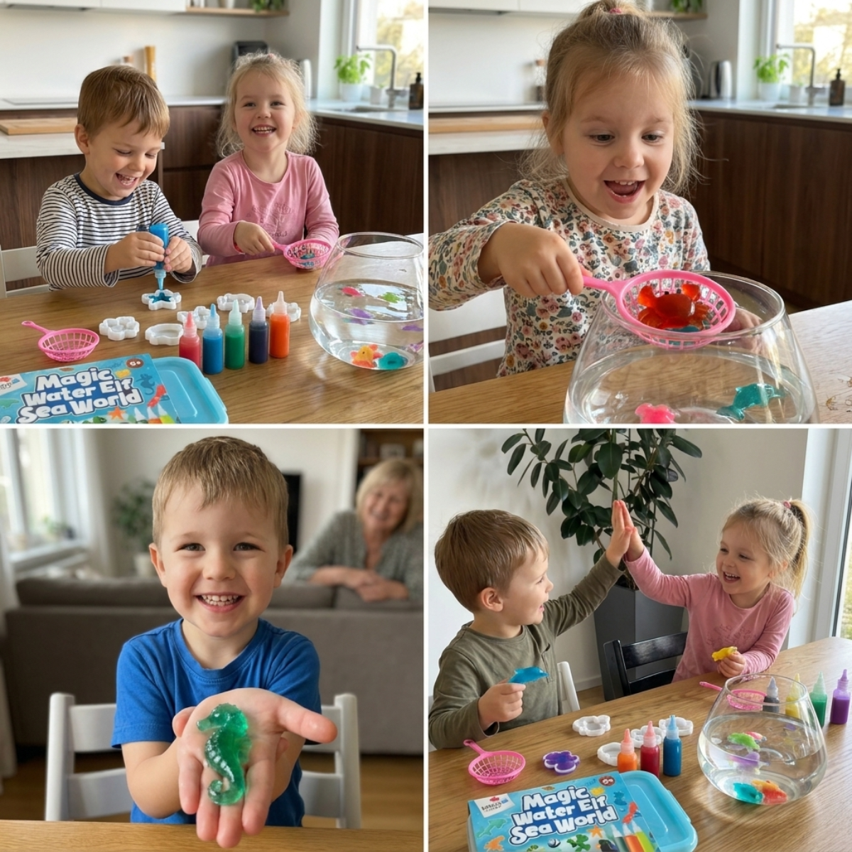 SQUISHIES BUNDLE: Magic Water Squishies, Slime Squishies Ocean Mermaids & Bubble Squishies