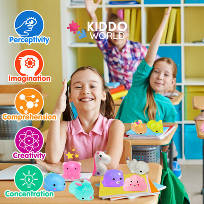 Set creativo fai-da-te Squishy figurine (6+ anni)