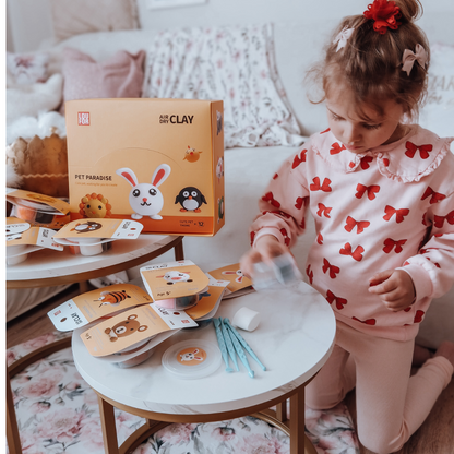 Set per creare animaletti con l’argilla (5+ anni)