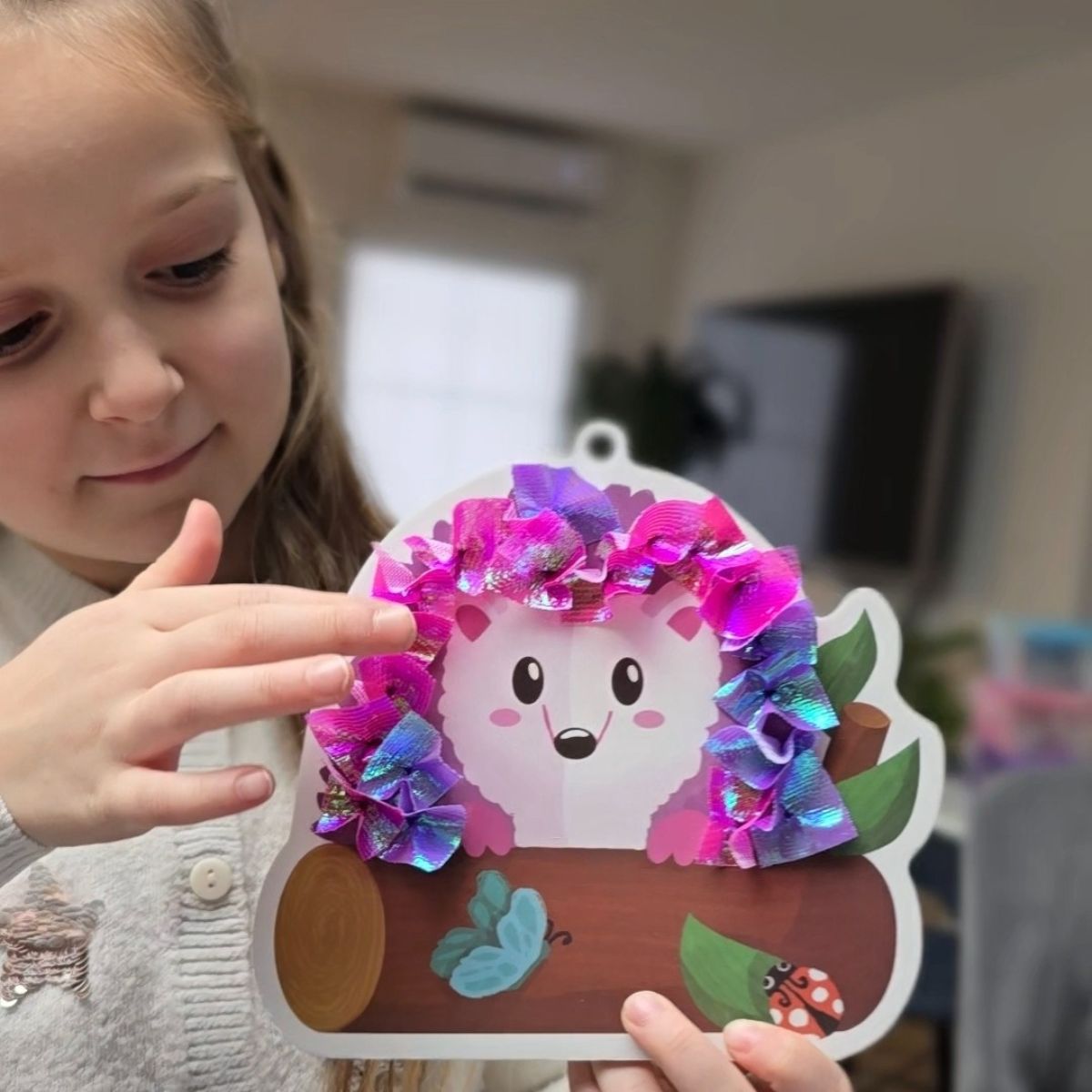 Tufting Kit – Crea morbide opere 3D con tessere colorate, senza colla! (5+ anni)