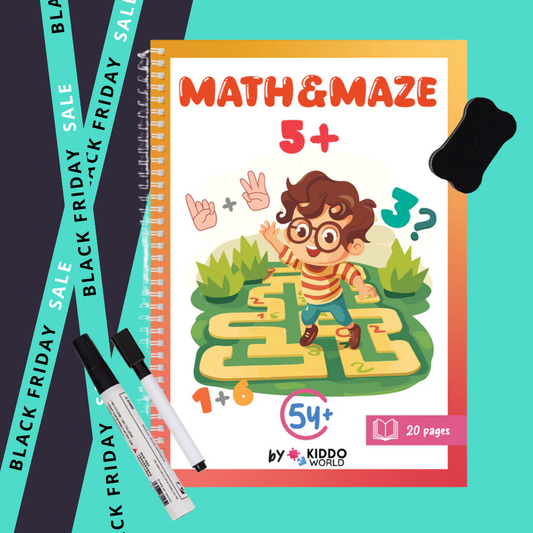 Libro di esercizi Maze (5+ anni)