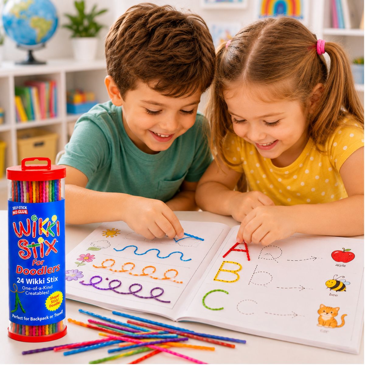 Wikki Stix: Il grande e-book di attività (30 pagine e 40 attività)