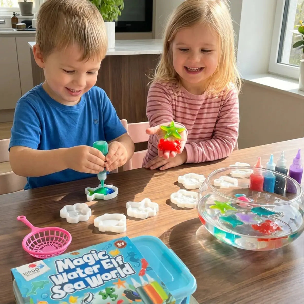 Magic Water Squishies – Mondo Marino (3+ anni)