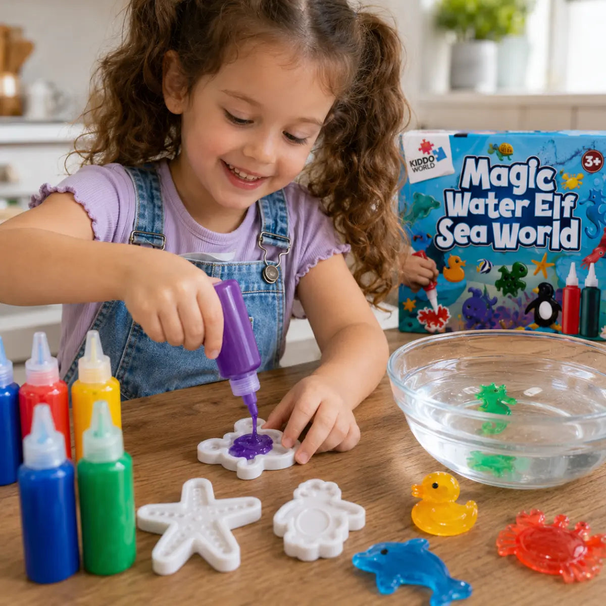 Magic Water Squishies – Mondo Marino (3+ anni)
