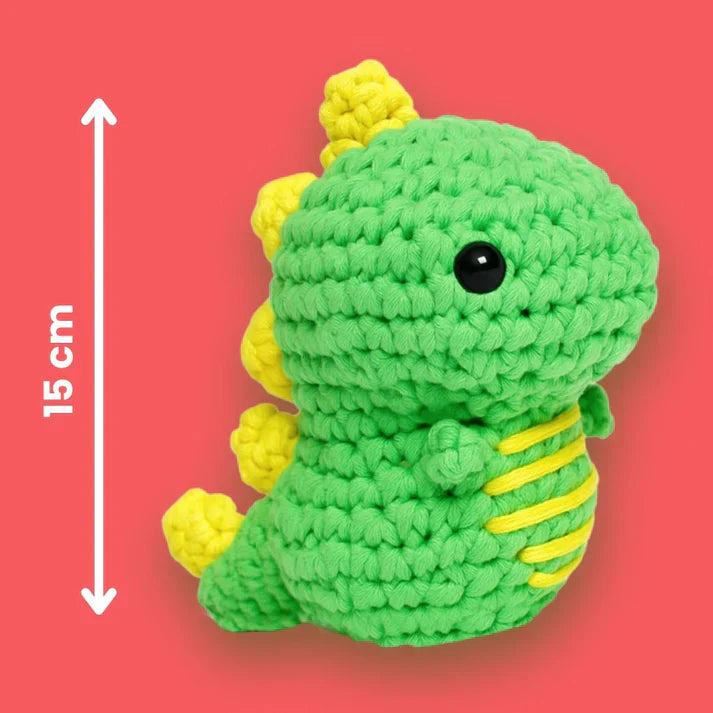 Oscar the Dinosaur | Kit all’uncinetto per principianti