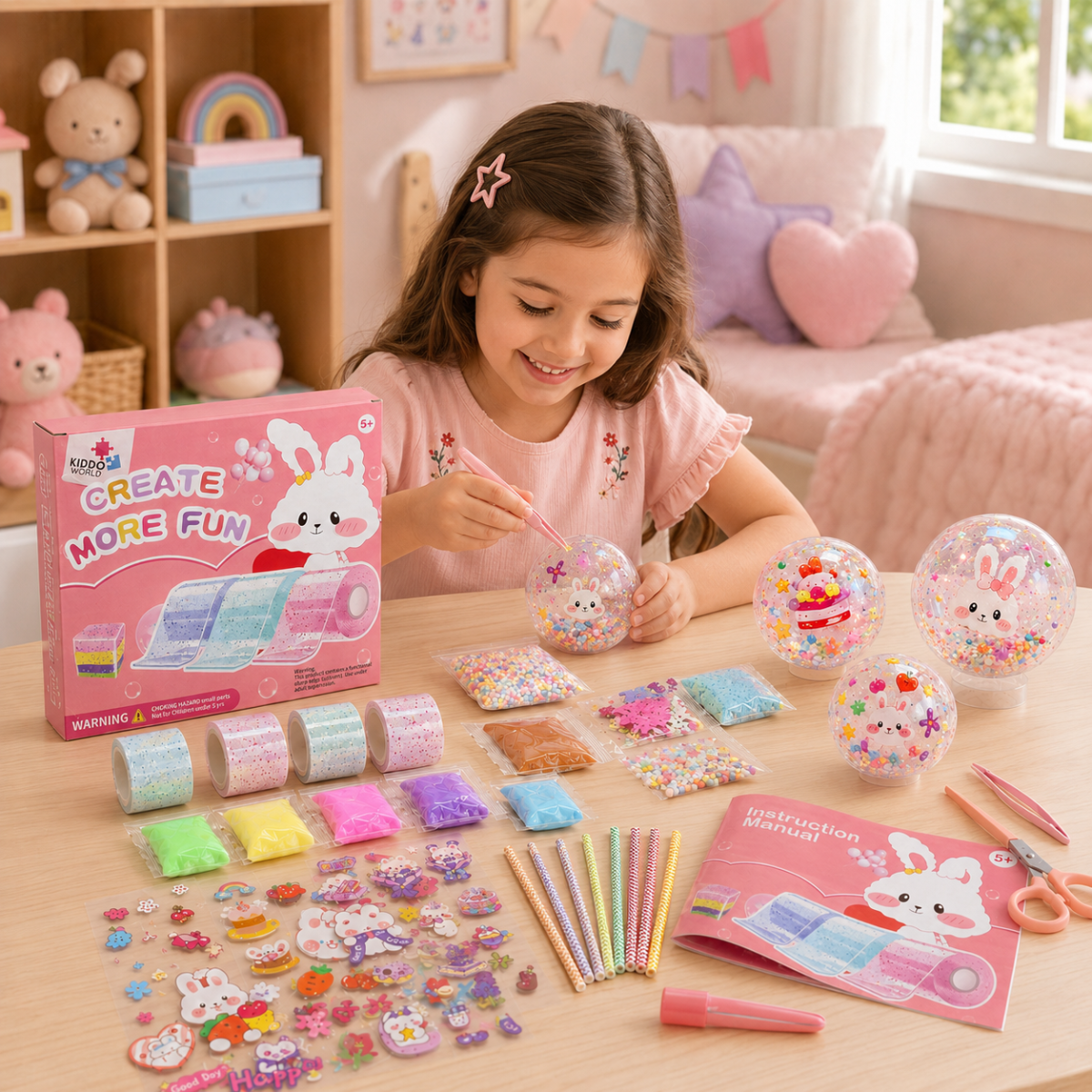 Kit DIY Bubble Squishies da 41 pezzi (4+ anni)