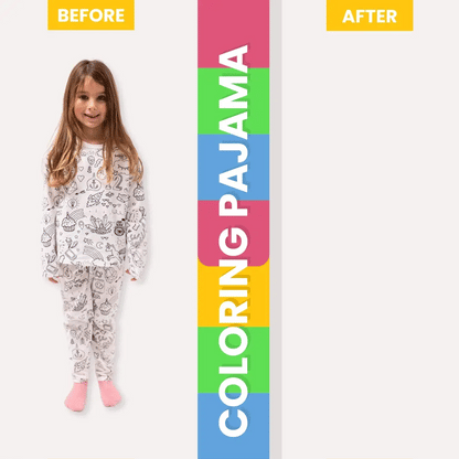 Pigiama bambino/a due pezzi Colorami – Inverno (4+ anni)