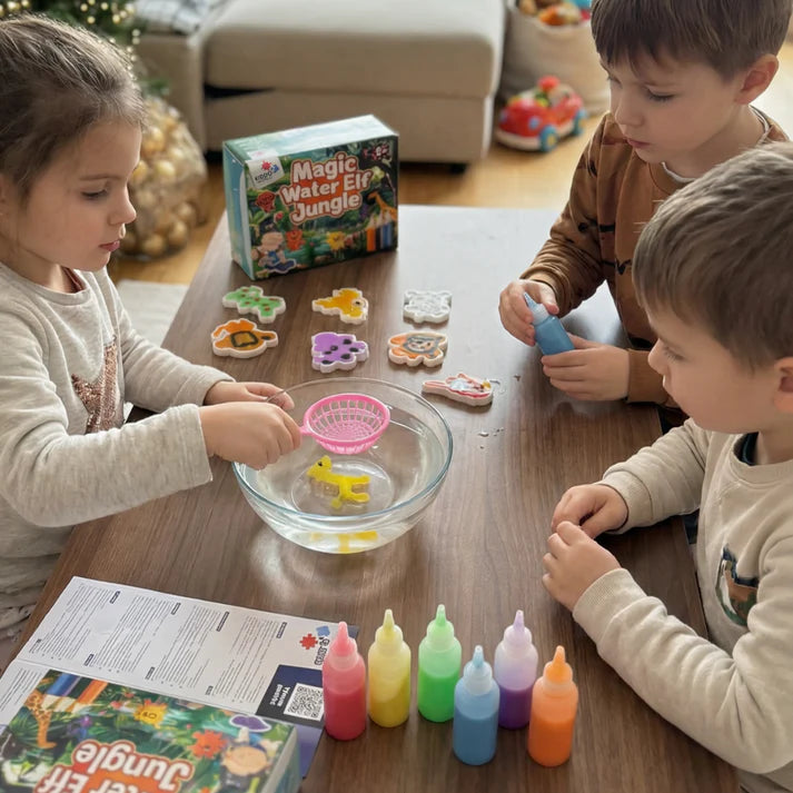 Creature Magiche d’Acqua – Mega Bundle 3 in 1 | Mare, Giungla e Fattoria (3+ anni)