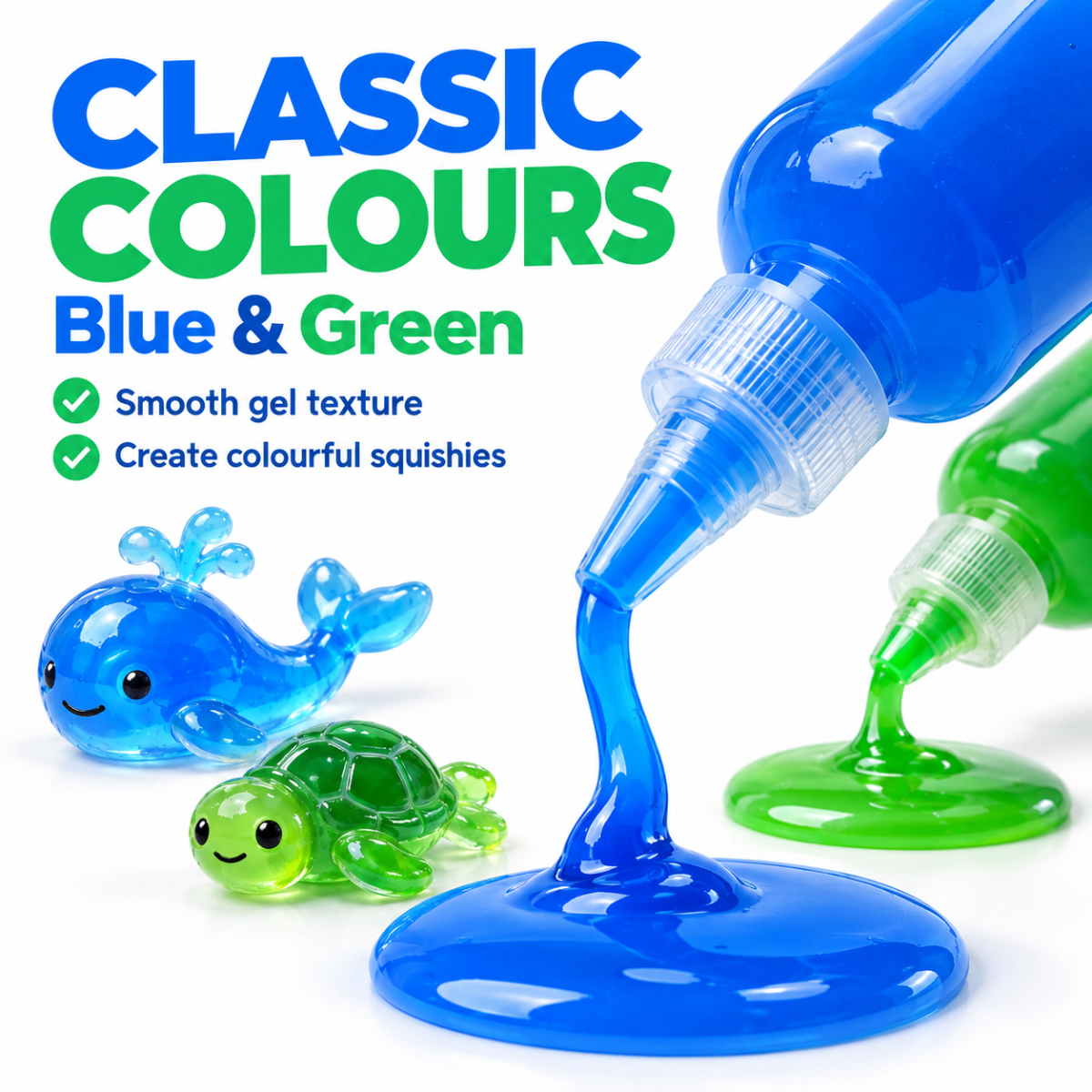Set di 4 gel colorati