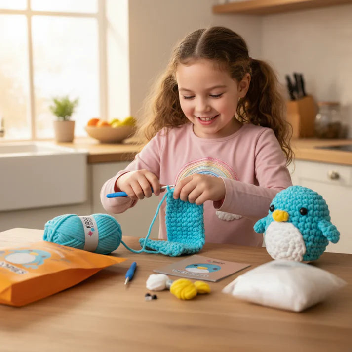 The Loopies 2+1 – Kit da Uncinetto | 3 Personaggi Adorabili | Per bambini dai 10+ anni in su