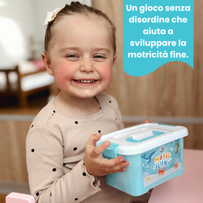 Magici folletti d’acqua con GLITTER | Mondo marino | 4, 8 e 12 colori | per bambini 3+
