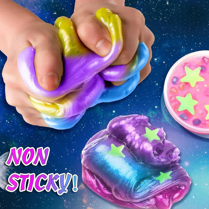 Pacchetto Slime 3 in 1 – Galaxy, Ice Cream e Mermaid Ocean Slime! (4+ anni)