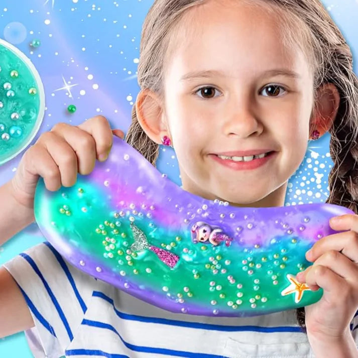Pacchetto Slime 3 in 1 – Galaxy, Ice Cream e Mermaid Ocean Slime! (4+ anni)