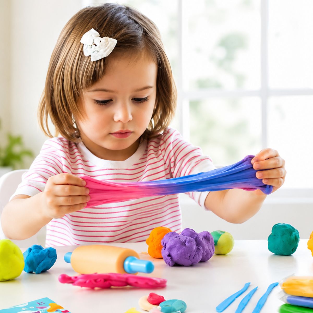 Set fai-da-te Squishy Clay da 64 pezzi (4+ anni)